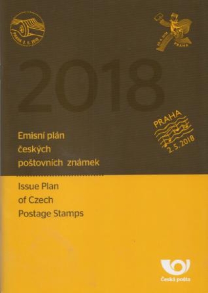 ČZ Emisní plán českých poštovních známek 2018